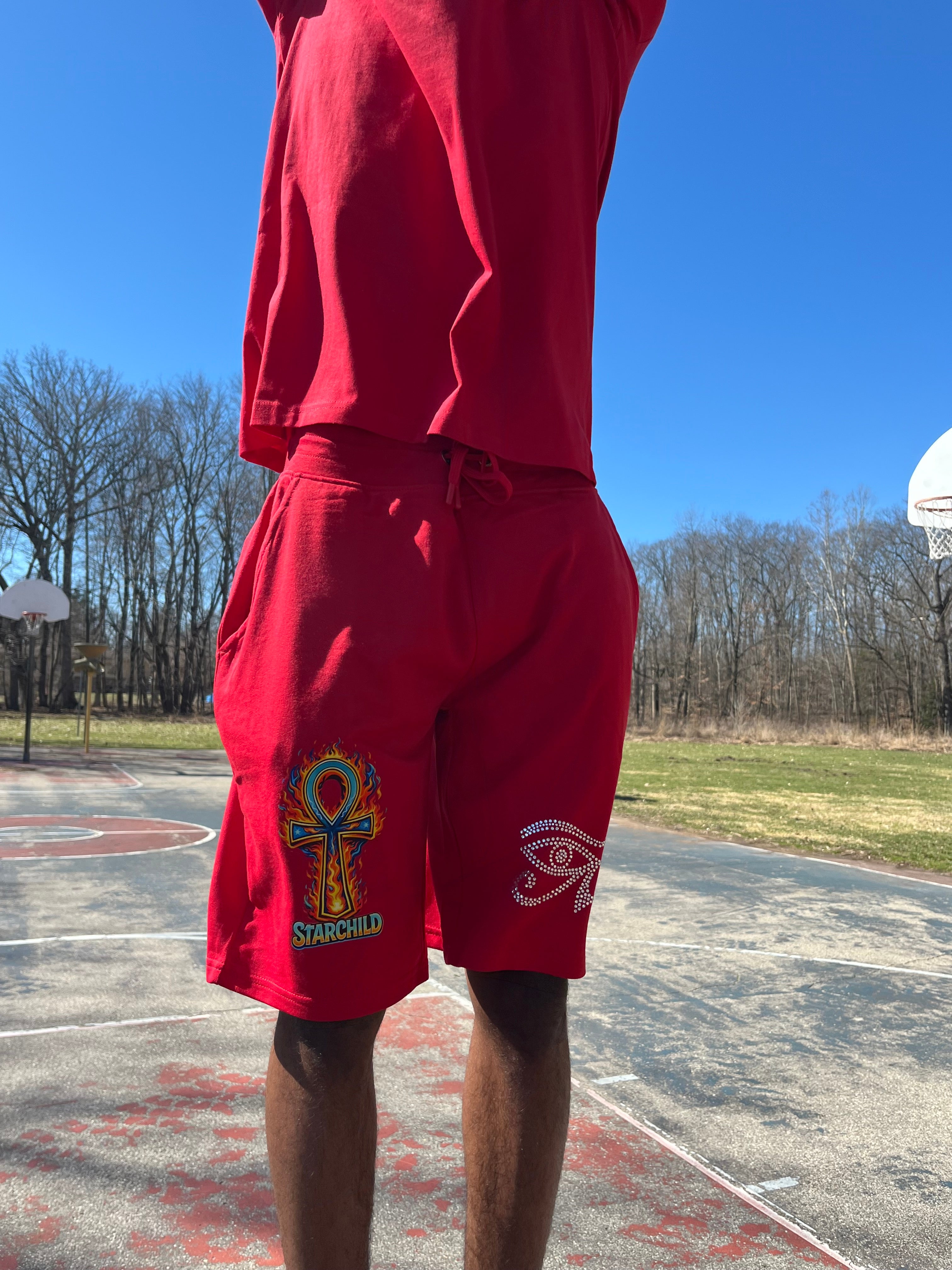 Spring Men's Starchild Terry Fleece Shorts